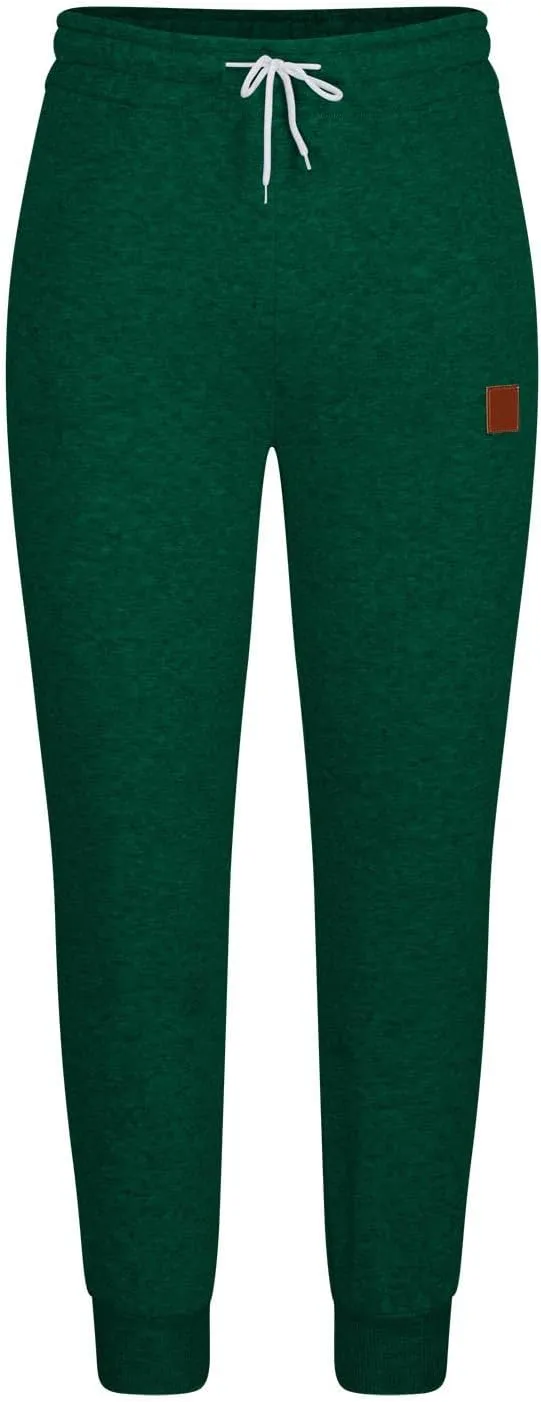 Sweatpants for Men Drawstring Elastic Waist Joggers Big and Tall Slim Fit Jogger Sweatpants Fleece Athletic Joggers