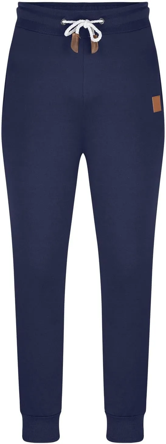 Sweatpants for Men Drawstring Elastic Waist Joggers Big and Tall Slim Fit Jogger Sweatpants Fleece Athletic Joggers