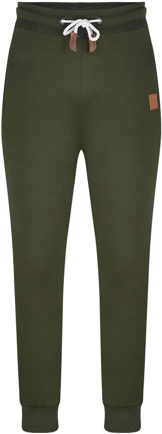 Sweatpants for Men Drawstring Elastic Waist Joggers Big and Tall Slim Fit Jogger Sweatpants Fleece Athletic Joggers
