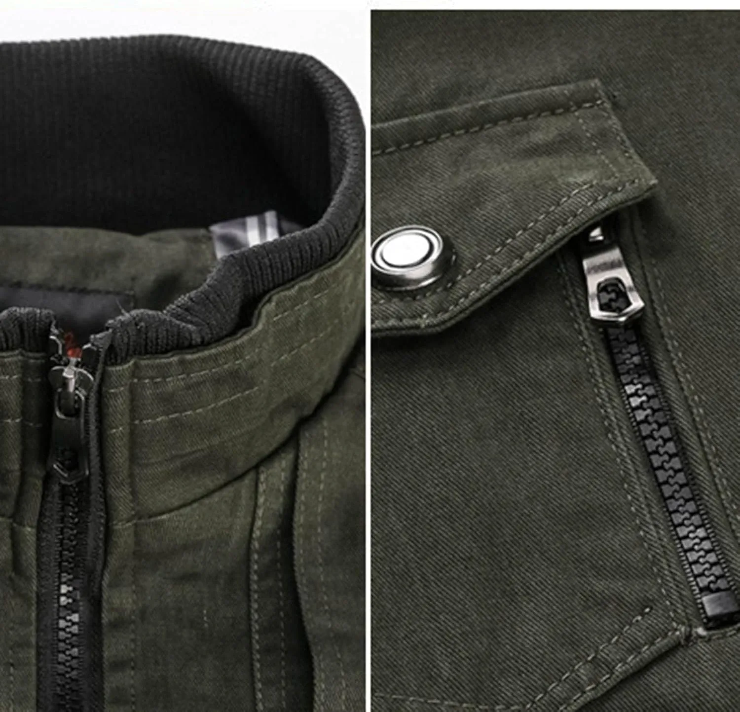 Thatrich Men's Bomber Jacket Lightweight Casual Motorcycle Jackets Cargo Trench Coat Cropped Windbreaker Flight Jackets Coats