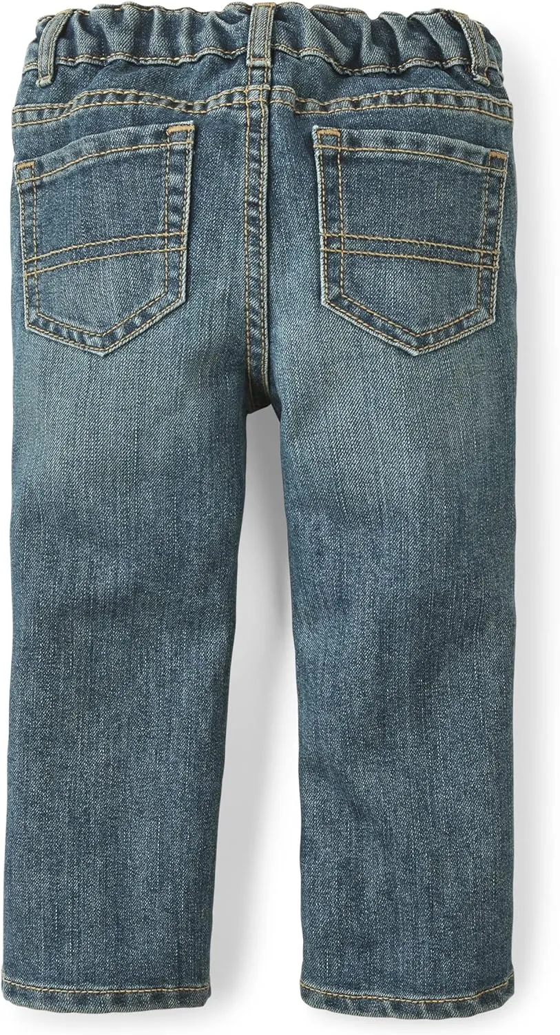 The Children's Place Baby Boys' and Toddler Bootcut Jeans