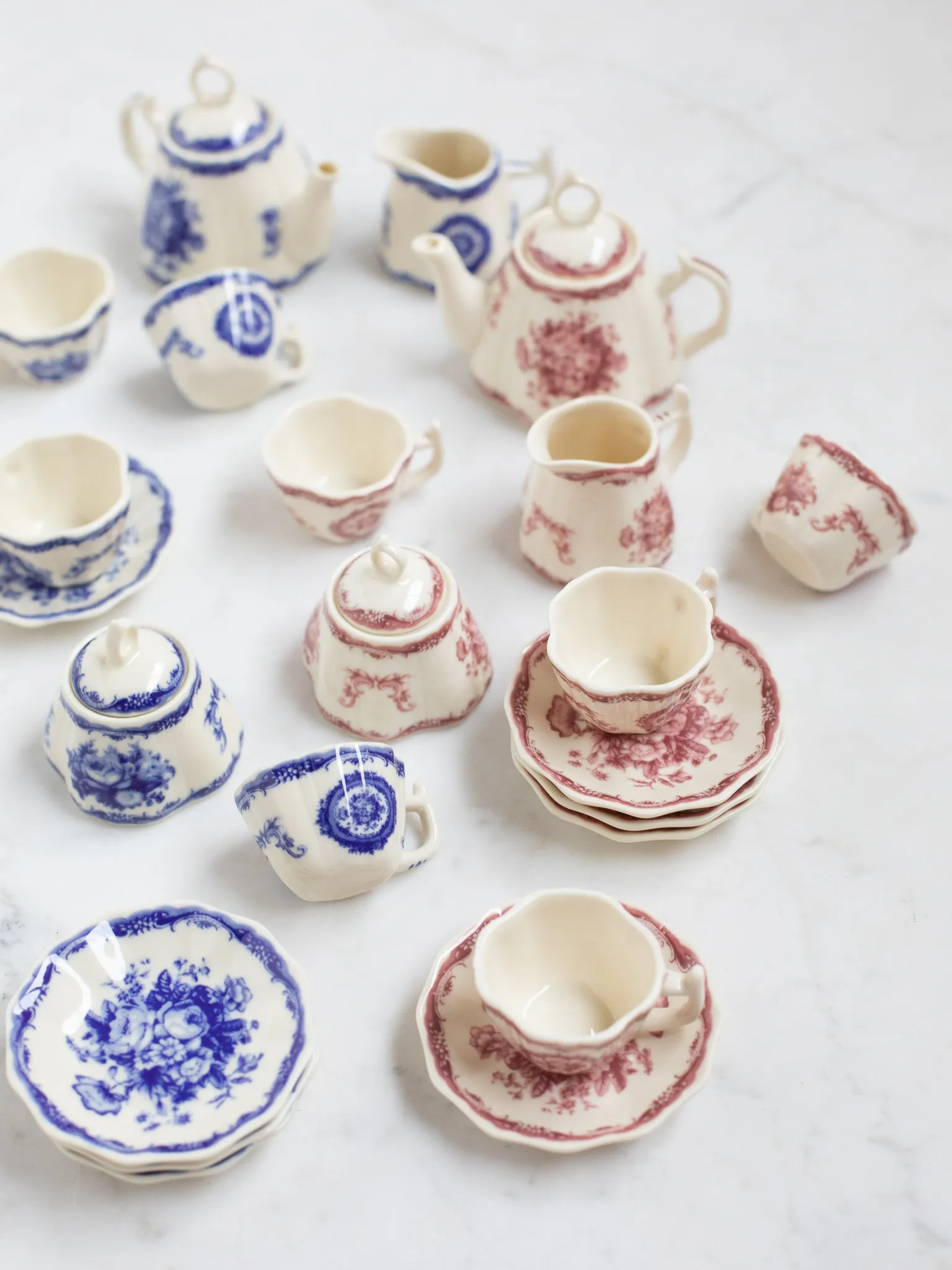 Tiny Pheasant Tea Set