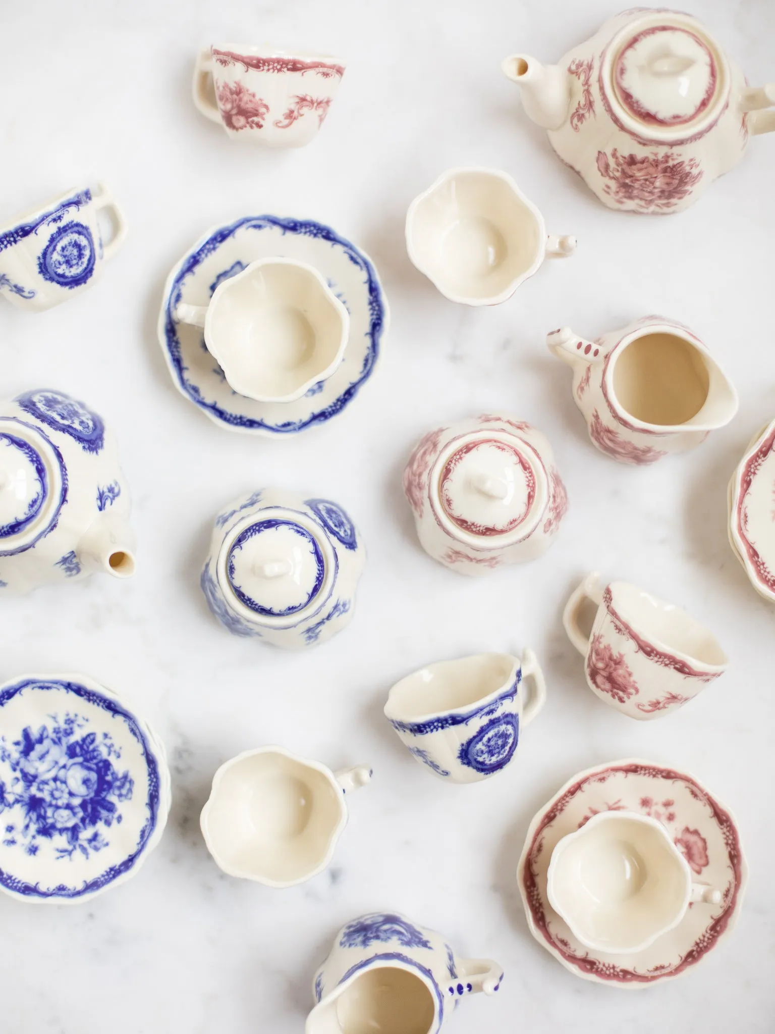 Tiny Pheasant Tea Set