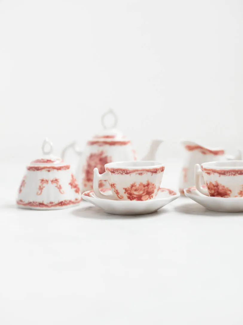 Tiny Pheasant Tea Set