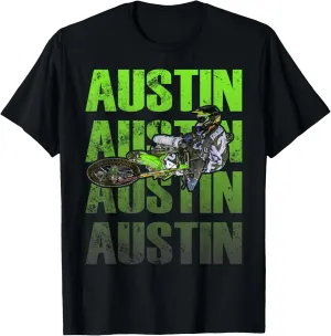 Vintage AF64 Motocross Motorcycle Mens Father's Day T-Shirt