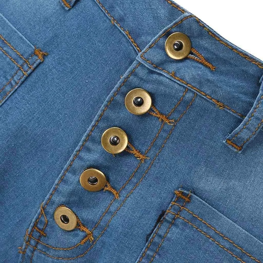 Women Flared Fit Jeans - Bell Bottom Jeans for Women Low Rise Flared Floral Embroidered Jean Washed Flare Leg Denim Pants