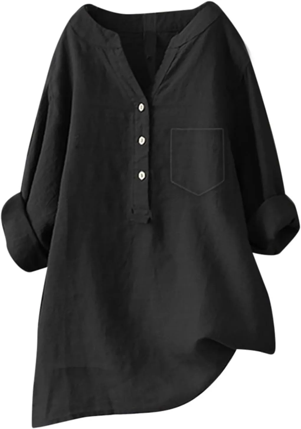 Womens Button Down Shirt Linen Button Up Shirts Sleeve Collar Casual Women's Shirt Women's Shirt White Shirt Women