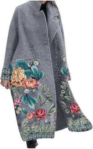 Womens Fall Fashion 2024 Classy Open Front Coatigan Jackets Long Lapel Cardigan Sweater Blazer Coats Outerwear