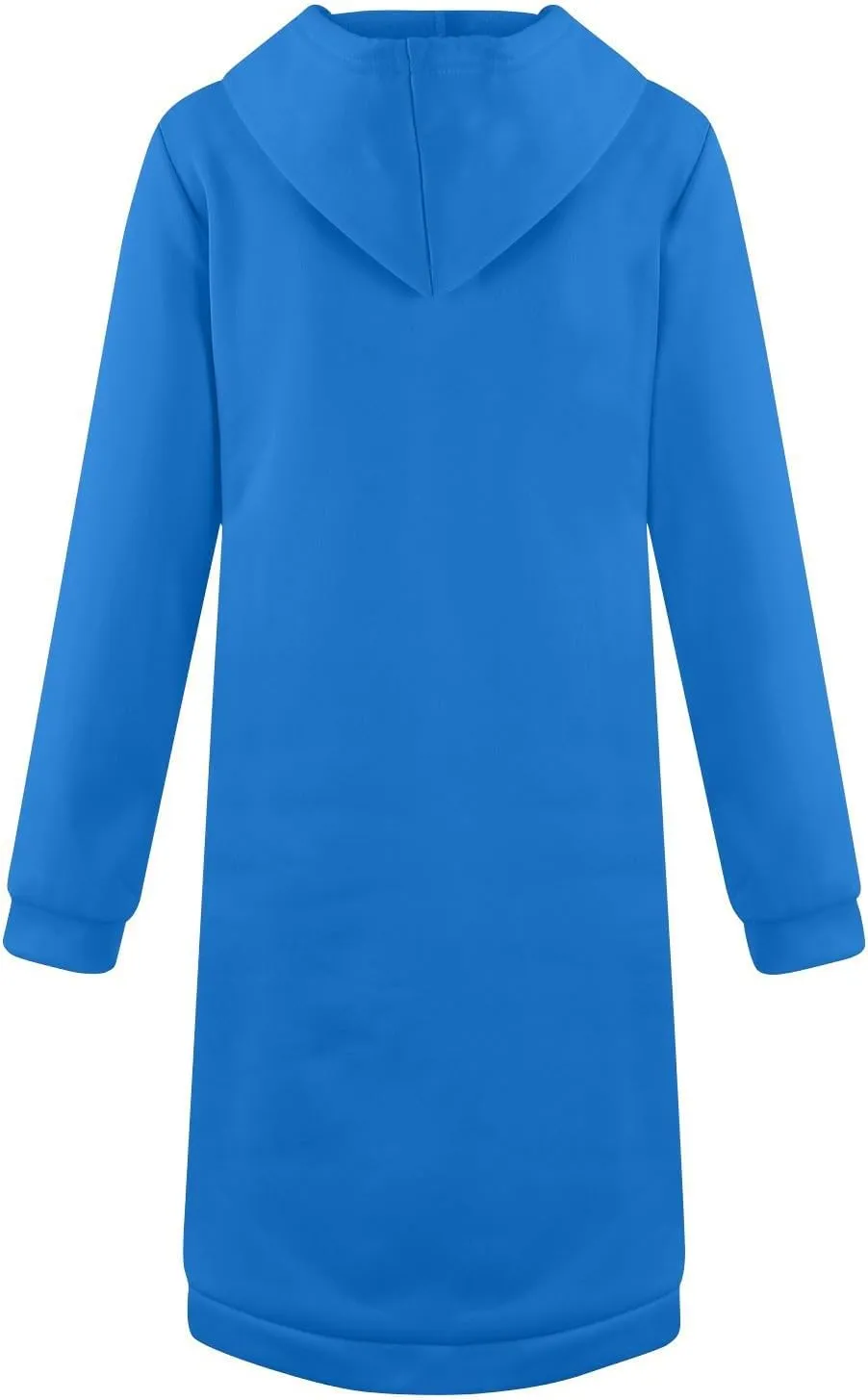 Women's Zip Up Long Hoodies Long Sleeve Drawstring Hooded Sweatshirts 2025 Fall Oversized Fleece Jackets with Pockets