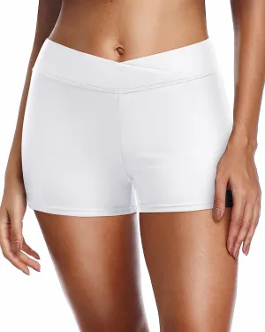 Yonique Womens Swim Shorts Bathing Suits Bottoms Swimsuit Bottoms(Available in Plus)