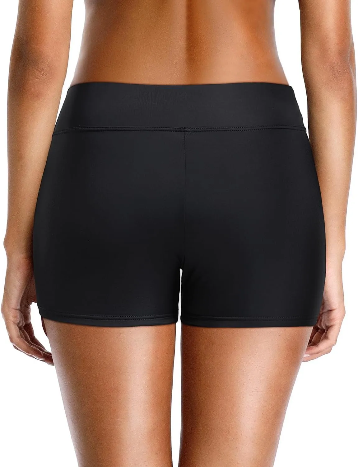 Yonique Womens Swim Shorts Bathing Suits Bottoms Swimsuit Bottoms(Available in Plus)