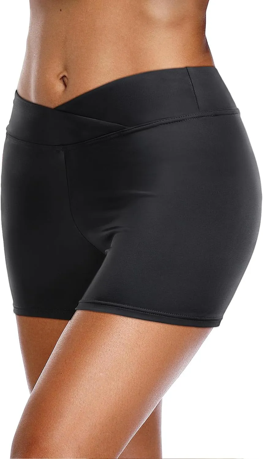 Yonique Womens Swim Shorts Bathing Suits Bottoms Swimsuit Bottoms(Available in Plus)